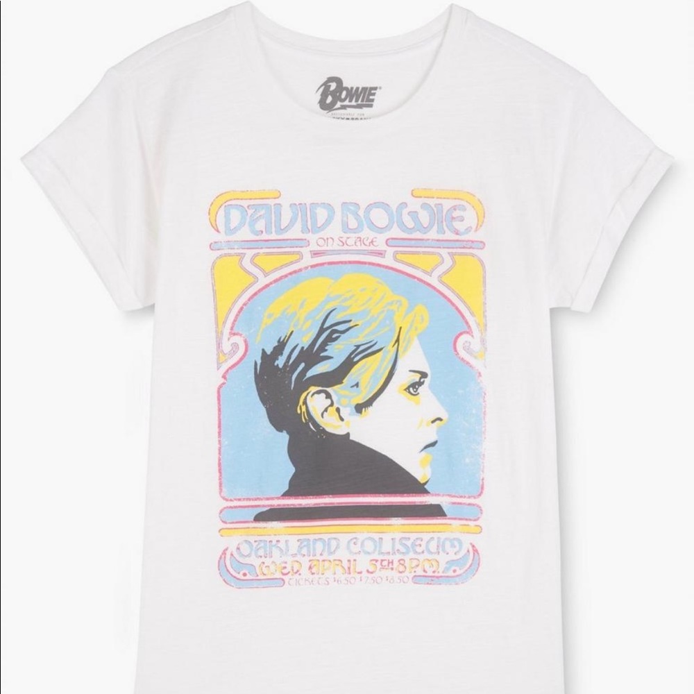Lucky Brand | David Bowie T-shirt size large NWOT